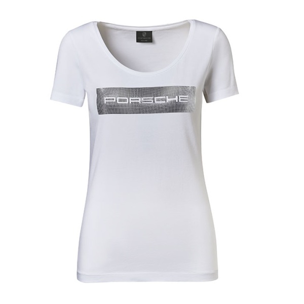 Tricou Dama Oe Porsche Essential Alb / Gri Marime L WAP82500L0K